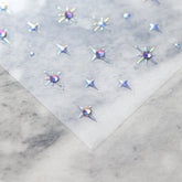 Rhinestone Nail Sticker - Little Four Pointed Star